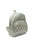 Morral Urbano en Cuero con Detalle en Croco