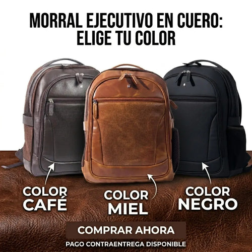Morral Ejecutivo de Cuero